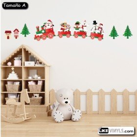 VINILO DECORATIVO NAVIDAD