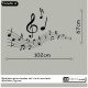 Vinilo decorativo musical