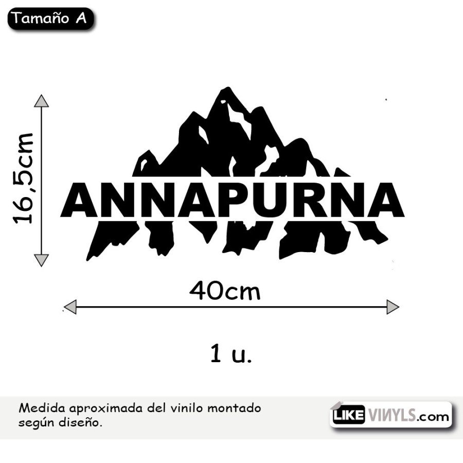 Vinilo para vehículos coches: Annapurna