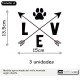 Vinilo para vehículos coches: mascota love