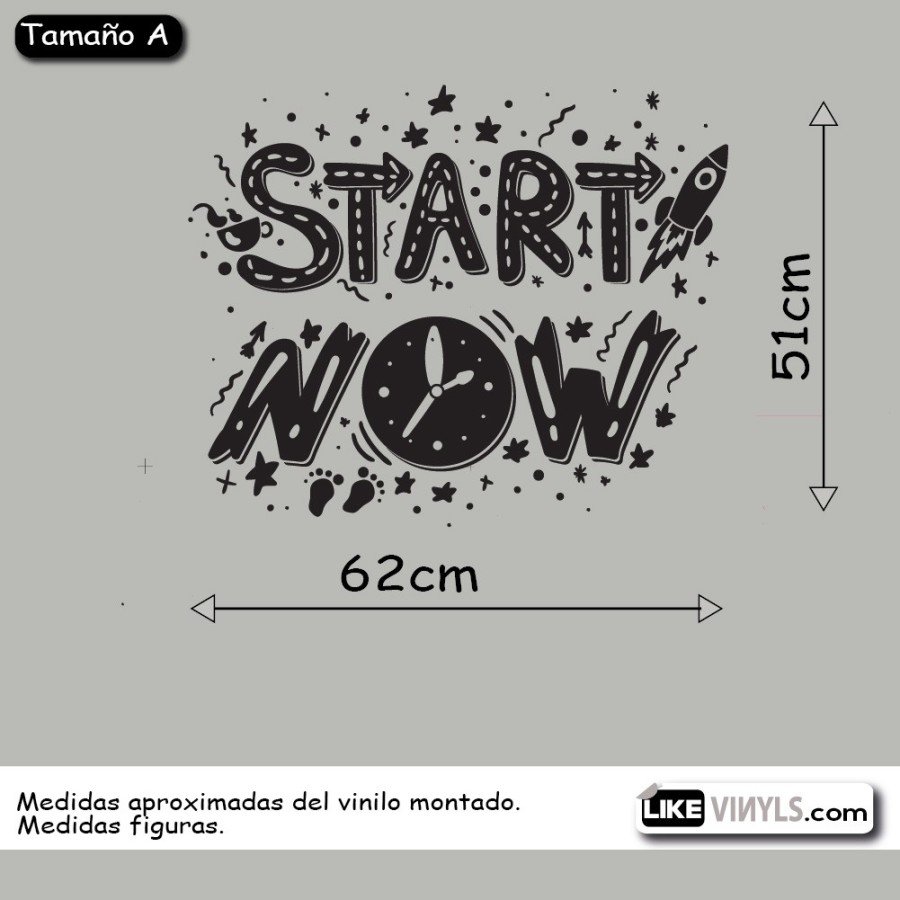 Vinilo start now