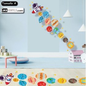 VINILOS INFANTILES PLANETAS