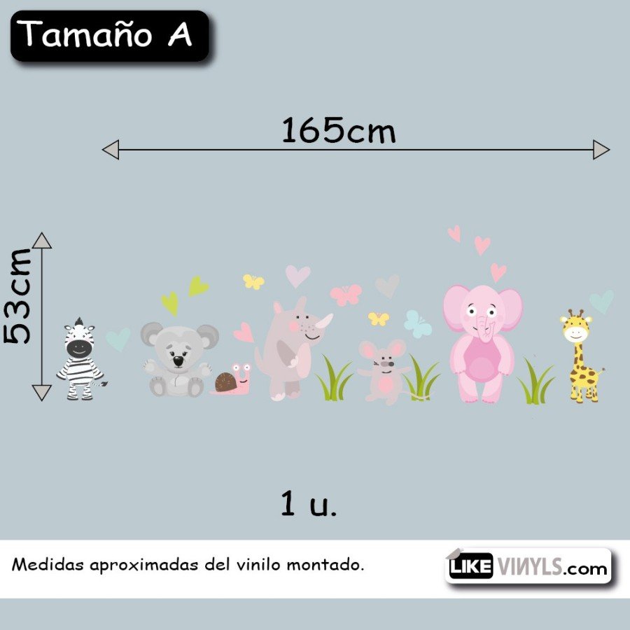 Vinilo animalitos