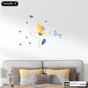 Vinilo decorativo stop wear