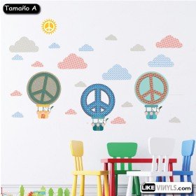 Globos de la paz