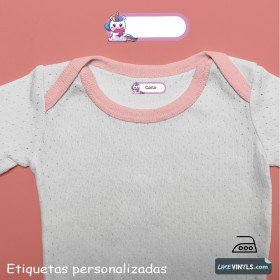 Etiquetas marcar ropa niños