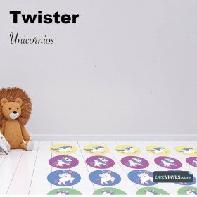vinilo suelo juego infantil Twister
