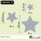 Vinilo translúcido: estrellas