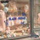 Vinilo adhesivo Black Friday escaparate juguetes