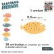 Realidad aumentada con vinilo adhesivo peces
