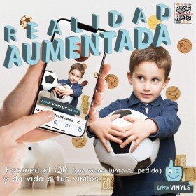 Vinilo adhesivo balos con realidad aumentada