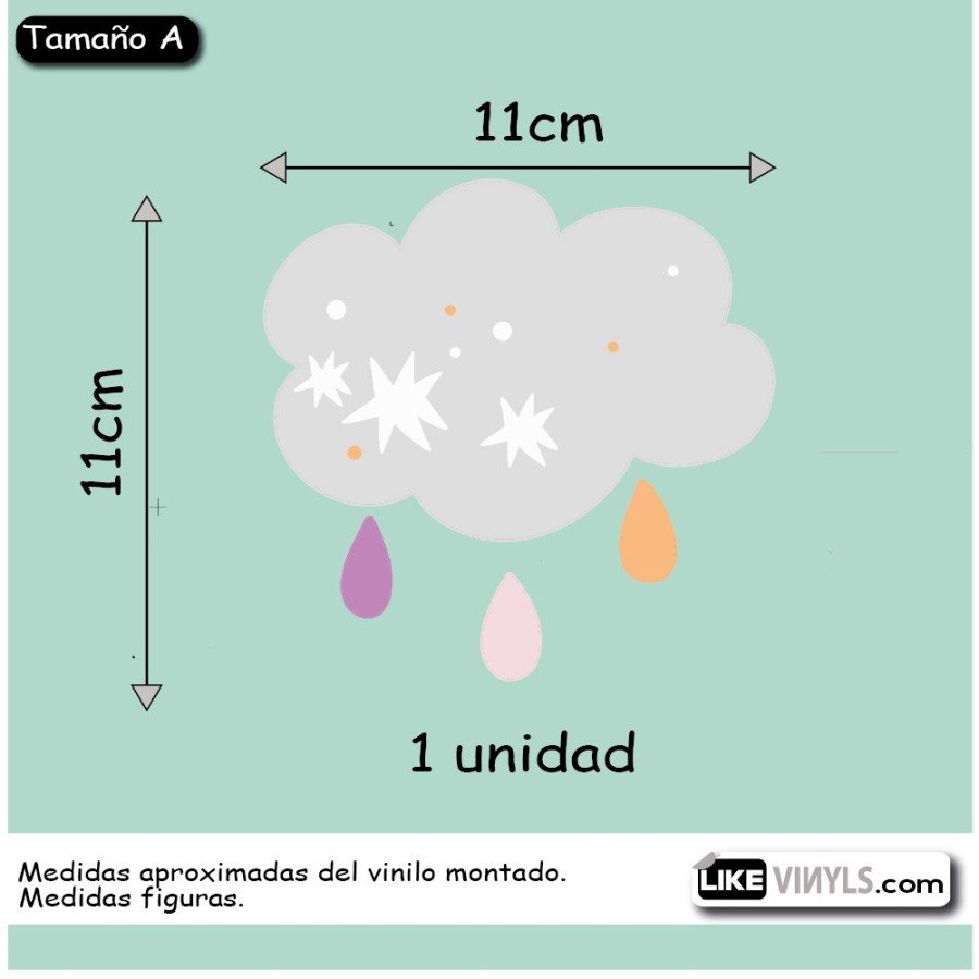 Vinilo nubes