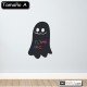 Vinilo pizarra negra fantasma
