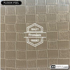 Vinilo textura piel blanco