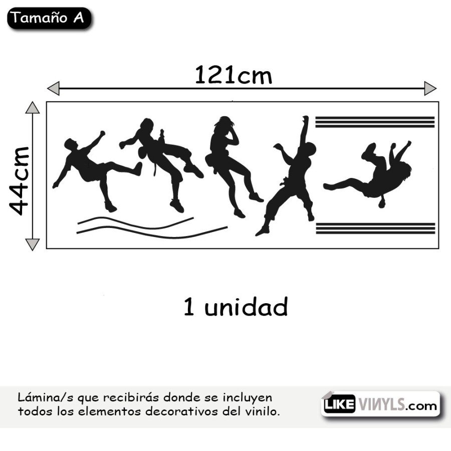 Vinilo para caravanas: Escaladores