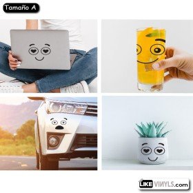 Caras divertidas adhesivas