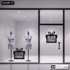 VINILO BLACK FRIDAY ESCAPARATE TIENDA